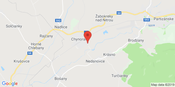 Google map: Pálenice 1009/2 chynorany